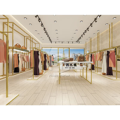 High End Clothing Shop Display Furniture MDF 20mm Thick