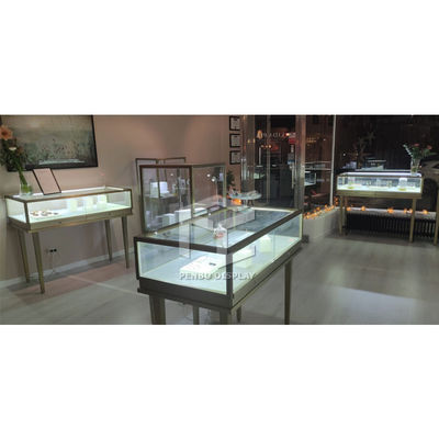 1200mm Long Elegant Jewelry Shop Furniture Display Counter Design 1050mm High ODM