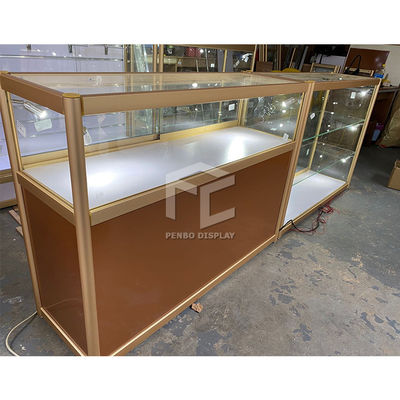 Aluminium Frame Glass Display Showcase Cabinet