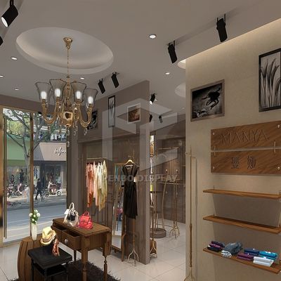 MDF Watch Wall Glass Display Cabinet For Shops Decoration