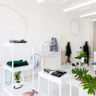 Lady Clothing Shop Display Furniture Spay Painted Surface Effect
