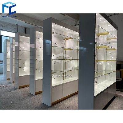 MDF Retail Bag Store Display Furniture Decoration Handbag Shop Interior Design