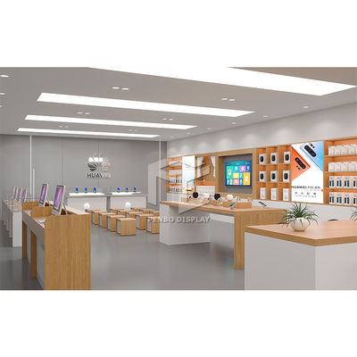 OEM MDF de Mobiele van de Plankencellphone van de Telefoonvertoning Tribune van de de Toebehorendetailhandel