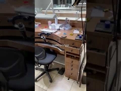 MDF Approval Jewelry Display Showcase Led Lighting Jewelry Shop Counter